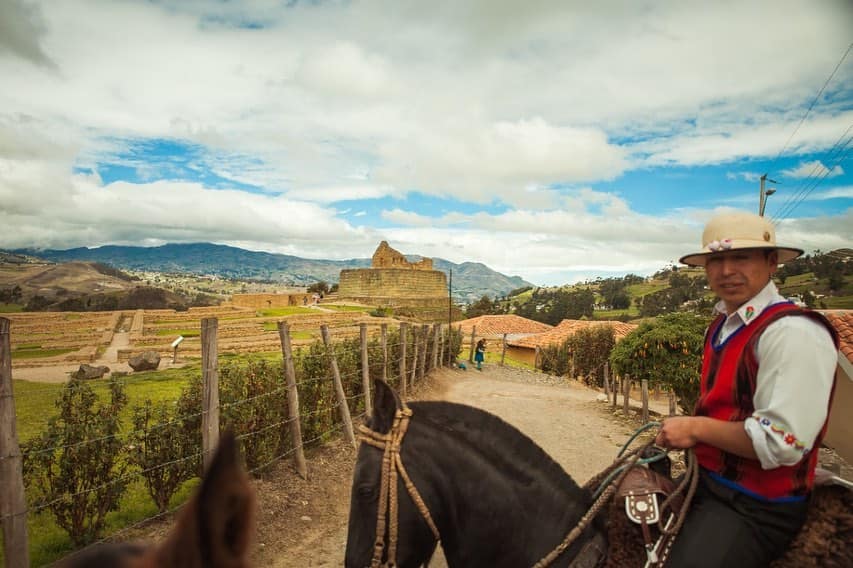 Cabalgata por los alrededores de Ingapirca