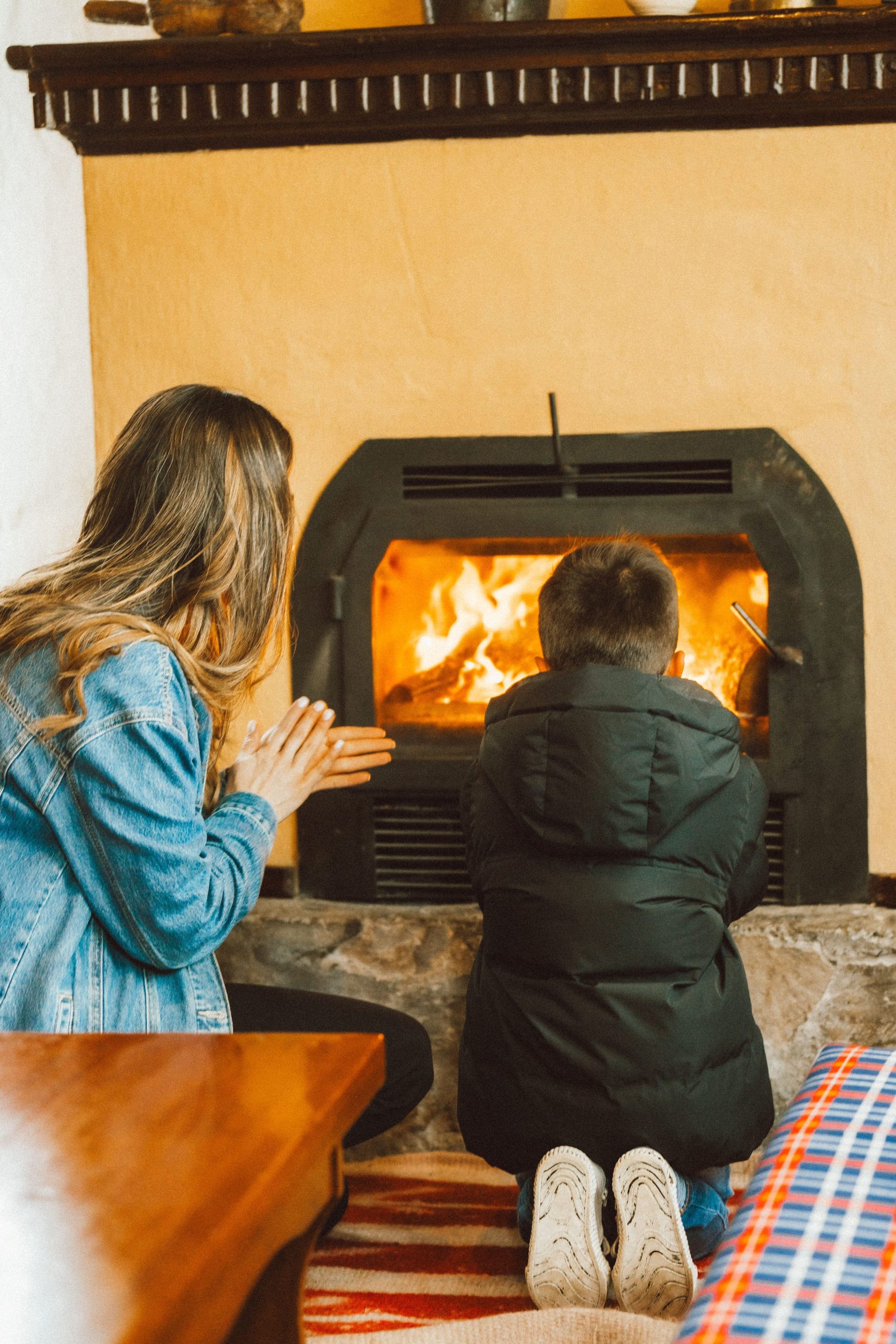 Fireplace suite Ingapirca - Double beds and private fireplace in the Andes
